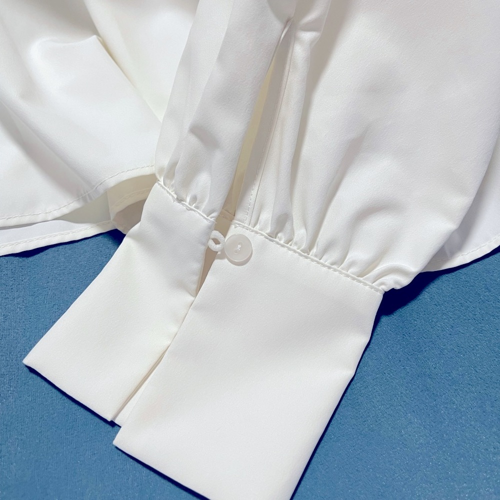 SNIDEL VOLUME RUFFLE BLOUSE One size - Picture 12 of 12